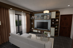 1-Bed Garage Apartment Building Plan 8,5 x 10 Meters