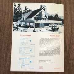 1982 Vintage Contemporary House MCM BEST HOME floor Plans Book SEE INDEX