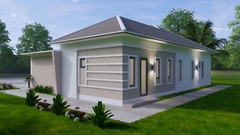 49×33 Feet House Design Plan 15×10 Meter with 3 Beds PDF Plan (A4 Hard Copy)