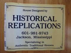 HISTORICAL REPLICATIONS HOUSE PLANS 3 COMPLETE SETS of BLUEPRINTS PLAN 1098