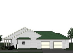 Abbigale 2161G 2 SIDING home, house plan 4 beds, 2.5 baths PDF