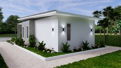 15×30 Feet Small House Plan 4.5×9 Meter 1 Bed 1 Bath Shed Roof (A4 Hard Copy)