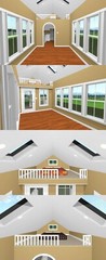 10×28 Tiny House — 476 sq ft — PDF Floor Plan — Model 4L