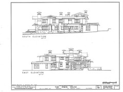 Craftsman Masterpiece by Greene & Greene, architectural prints, 8 Bedrooms