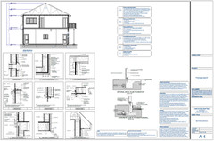 Triple Car / 3 Car Garage Plan / Blueprints With Livable Space Above – 33 x 30