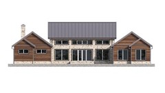 Mill Farm Loft House 4 Bed, 3.5 Bath Architectural Build Plans PDF Download
