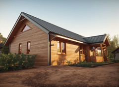 Modern House Plan, American Style House, Barndominium House, Farm House- G105