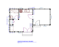Custom Modern Tiny Loft Cottage with 1 Bed 1 Bath House Plan PDF & FREE CAD