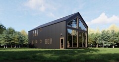 Barndominium House Plan 3 Bedrooms 4 bath 25’x50′ (2,500 sq ft.) | PDF Download