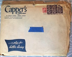 SET OF 3: RARE VINTAGE BLUEPRINTS & RANCH HOUSE PLAN – 1950s “GE WONDER HOME”