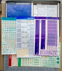 Stanley Project Planners Office Designer Scale Gridboard 1988 90-368
