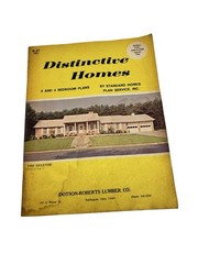 Vintage Distinctive Homes House Plans Catalog Standard Homes Plan Service 3-4 B