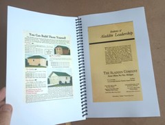 Aladdin Homes (1927) Catalog Houses of Readi -Cut, Models, Styles, floor plans