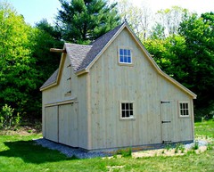 Ashokan Pole-Barn Plans with Loft – 3 Complete Sets of Blueprints (eB-301×3)