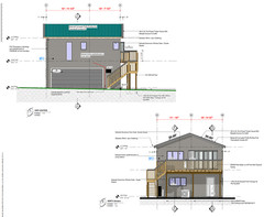 26″x 22″ ADU /Modern garage -Cabin / Tiny House Plans-Blueprints PDF set only