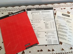 Vintage Stanley Project Planners Home Designer 1988 PARTIALLY USED 90-360