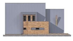 41’x66’ 4 Bedroom, 3 Baths Modern A-Frame Cabin Architecture Plans PDF Download.