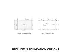 24′ x 36′ Nordic A-Frame House Architectural Plans 1145SF – PDF Download