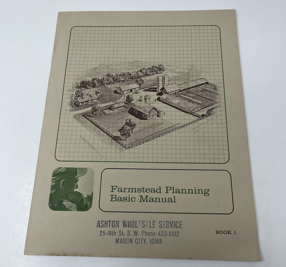 1960 Granite City Steel Farmstead Planning Basic Manual Farm Barn Building Plans