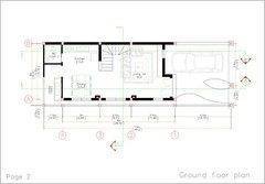 16×50 Home Design Plan 5×15 Meter Duplex House 3 Bedrooms (A4 Hard Copy)