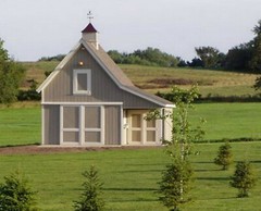 5 Mini-Barn Designs – Customizable Little Pole-Barn Plans for Your Backyard (B3)