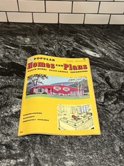 Vtg 1976 Illustrated Popular Homes & Plans 61st Edition Blueprints Magazine MCM