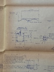 Vintage 1967 Blueprint Civil Engineering Plans Goldblatts Rockford IL