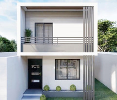 17×33 Feet Small House Plan 5×10 Meters 3 Bed 2 Bath PDF Plan (A4 Hard Copy)