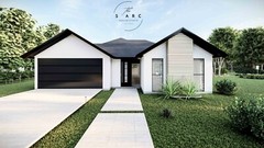 Modern House Plan, American Style House, Barn Style Cottage Plan, Farm 3 Bedroom