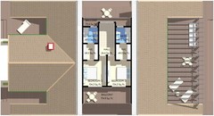 100’x54’ 4-Beds 4-Baths Charming A-Frame Architectural Build Plans PDF Download
