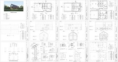 Barndominium House Plan 3 Bedrooms 4 bath 25’x50′ (2,500 sq ft.) | PDF Download