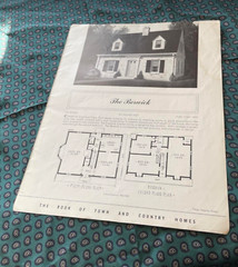 Book Town Country Homes 1950s Berwick 980-980 Alexander 187-251 Floor Plans