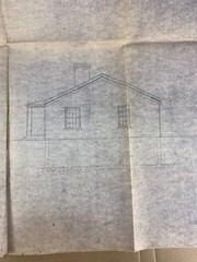 vintage 50s mid century modern house blueprints/ house plans/ mcm/ california