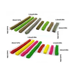 Plastic Model Bushes Shrub Strips for Architecture Dioramas and Mini Garden