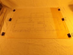 VINTAGE HOUSE BLUEPRINTS #10— 18″ X 24″ SEE PICTURES 3 PAGES
