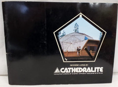 1970s Brochures/Building Plans GEODESIC DOME HOME LIVING by Cathedralite, Fuller