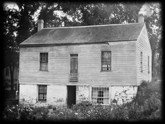 Wood and Stone Colonial Style cottage, historic house plans, walk out basement