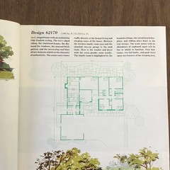 Vtg 1978 Contemporary & Traditional Home House Plans Floor Plans Modern MCM Book