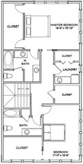 44×48 House with 1-RV Garage – PDF FloorPlan – 2,185 sqft – Model 2G