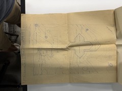 Vintage 1963 Lake Tahoe Alpine Meadows MCM Cabin Blueprints Mid Century