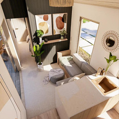 Modern House Plan Home Building Plans Blueprints, Small Cabin – Tiny House Plans