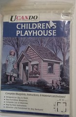 Do It Yourself Children’s Playhouse Blueprints Plans Instructions MaterialsList