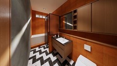 House Plan Modern Home Building / 3 Bedroom, 3 Bathroom with Garage