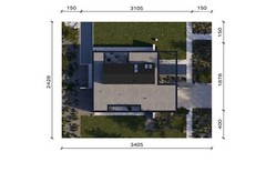 Modern House Plan Home Building Plans Blueprints, Small Cabin – Tiny House Plans