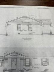 10 Architectural History Arthur Joyce Plan Blue Prints Corinth, MS Alcorn