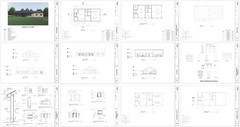 Barndominium House Plan, 3 Bedroom 2 Bath with 2 car garage, 50’x36′ Plan| PDF