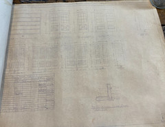 1960’s Mid Century Carl L Godwin House Blueprints Fannetta St Dexter MO