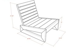 DIY Modern Outdoor Wooden Chair Building Plans – Step by Step Instructions