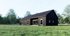 Barndominium 3 Bedrooms 2 Bath 30’x60′ floor plan, (1800 sq ft) | PDF DOWNLOAD