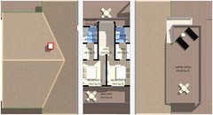 100’x54’ 4-Beds 4-Baths Charming A-Frame Architectural Build Plans PDF Download